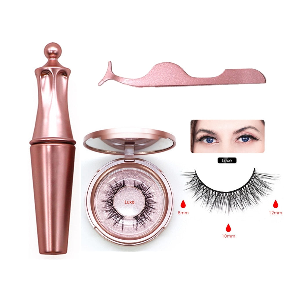Double Layer Magnetic False Eyelashes