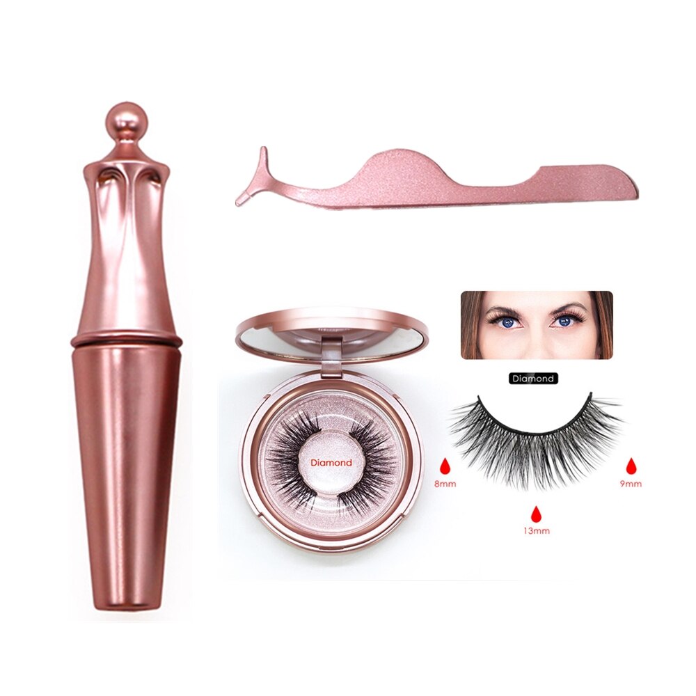 Double Layer Magnetic False Eyelashes