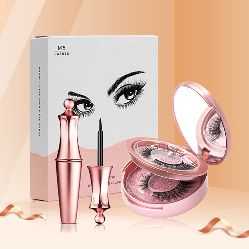 Double Layer Magnetic False Eyelashes