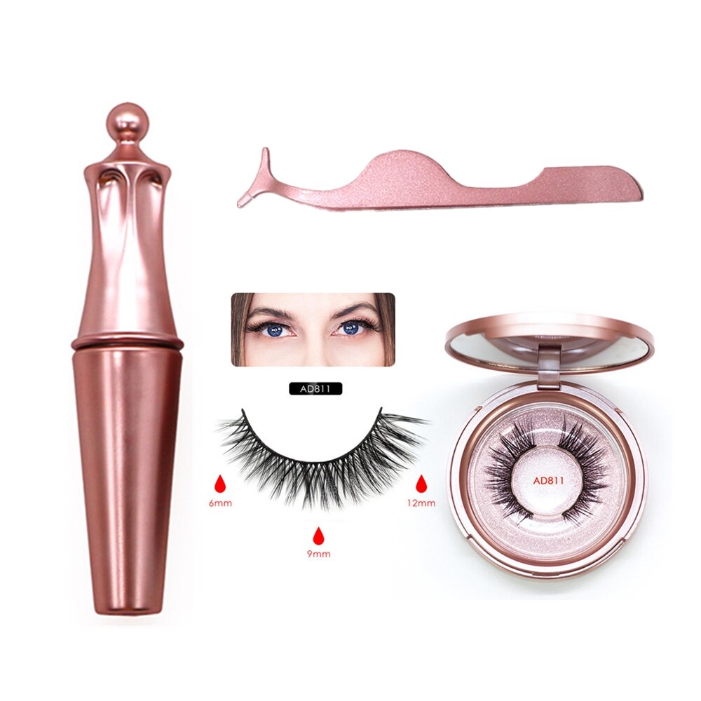 Double Layer Magnetic False Eyelashes