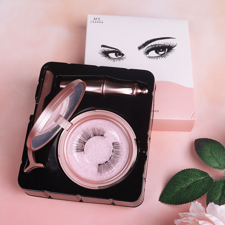 Double Layer Magnetic False Eyelashes