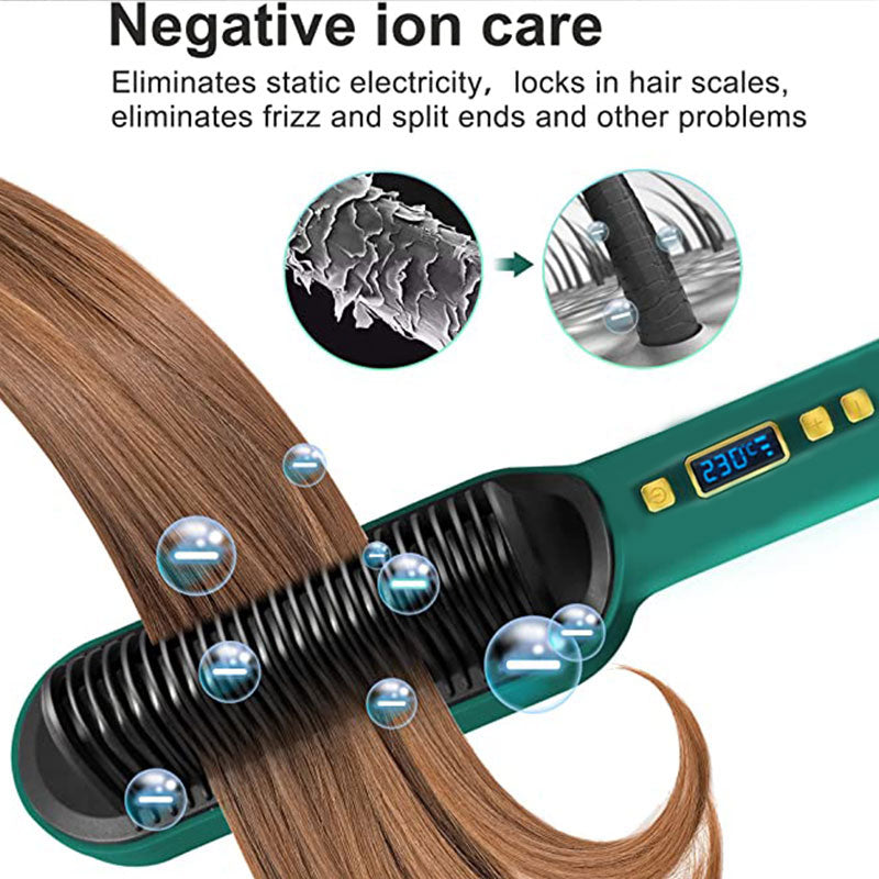 2 In 1 Electric Professional Hair Straightener