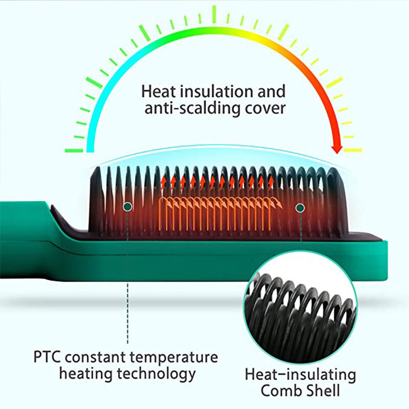 2 In 1 Electric Professional Hair Straightener